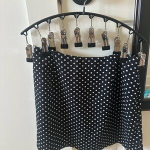 Princess Polly Black Polka Dot Mini Skirt